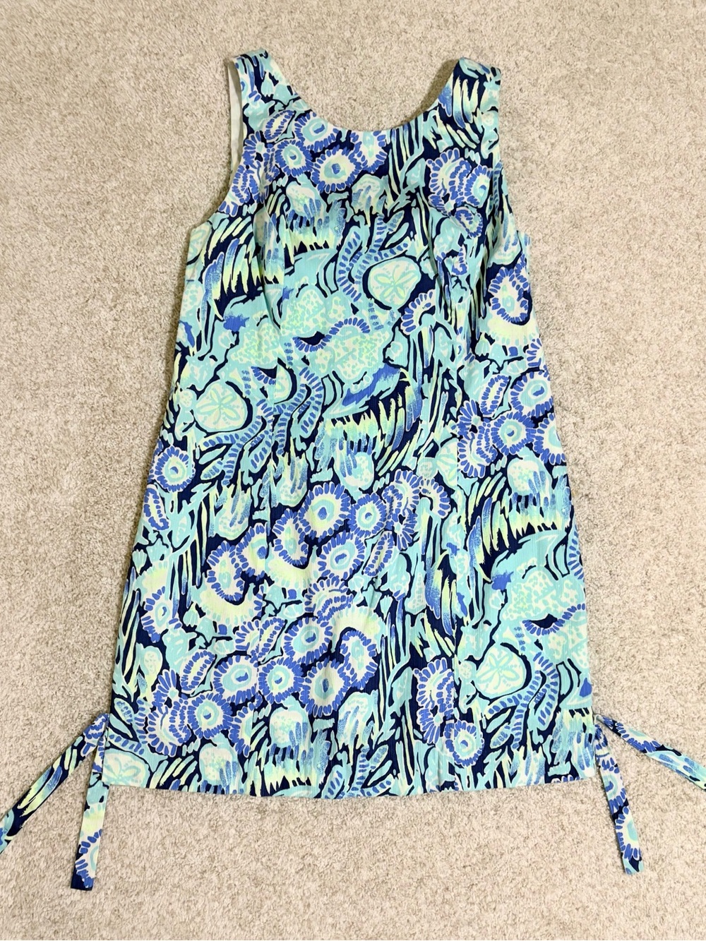 Lilly Pulitzer Sleeveless Shift Mini Dress Size 12